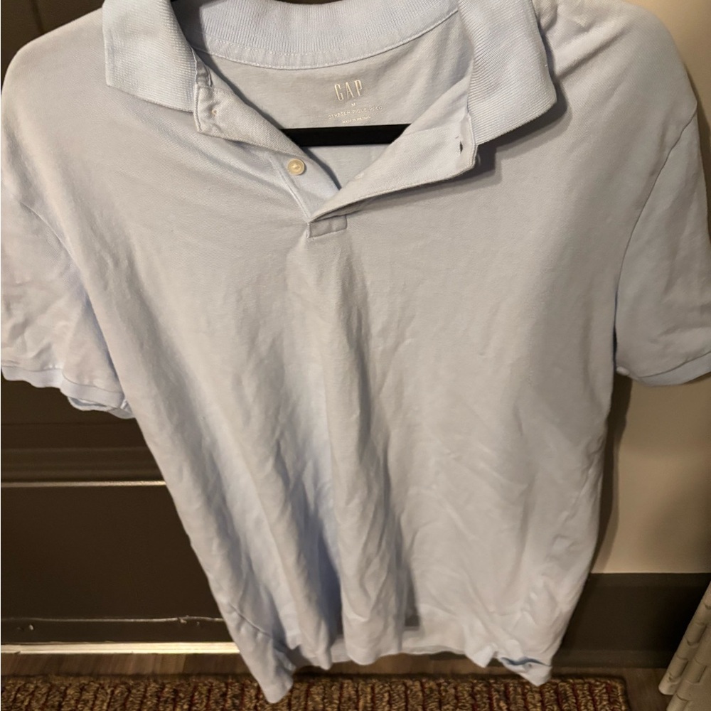 GAP Light Blue Polo Shirt